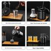 Large Capacity Smart Insulated Tea Brewer - 304 Stainless Steel Stewing Pot for Home or Office Use