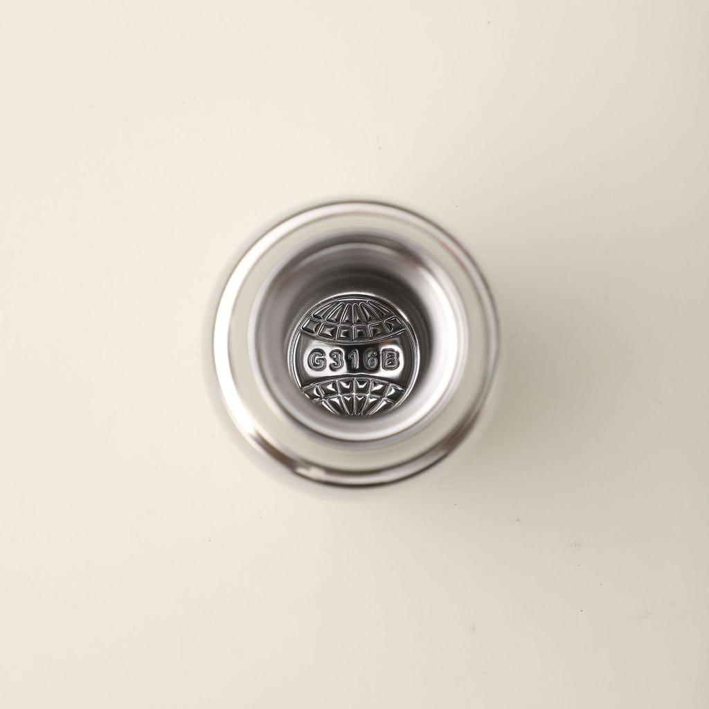 316 Stainless Steel Portable Thermos Cup - Tea Separation Pocket Travel Mug, Gift for Outdoor and Business Use