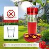 Hanging Hummingbird Feeder Plastic Hummingbird Drinker Bird Drinking Fountain Bird Feeder  Garden