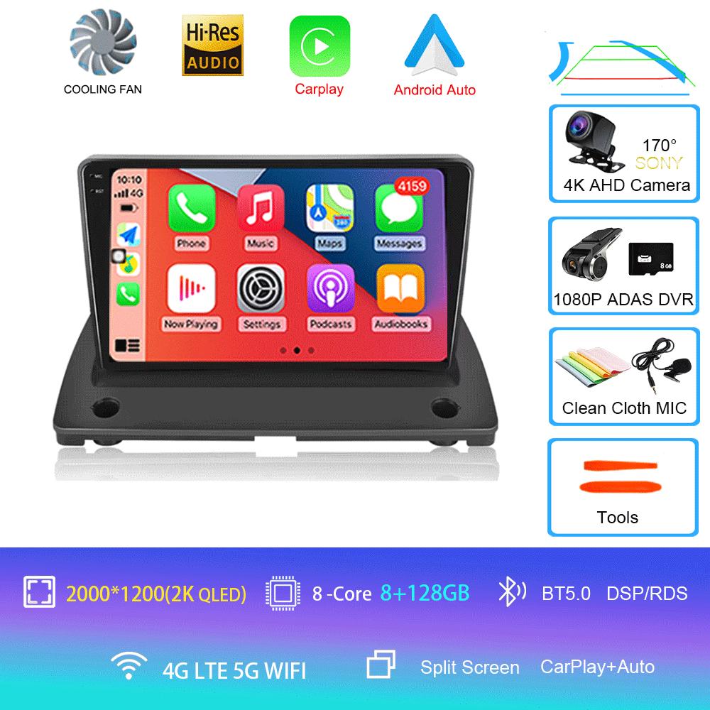 For VOLVO XC90 2004-2013 2 Din Android 14 Car Radio 2din Multimedia Video Player GPS Navigation Carplay WIFI HIFI DSP