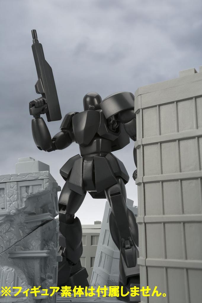 TAMASHII NATIONS Tamashii OPTION ACT BUILDING DAMAGE PVC ABS Figure Ver. Non-scale & Pre-painted