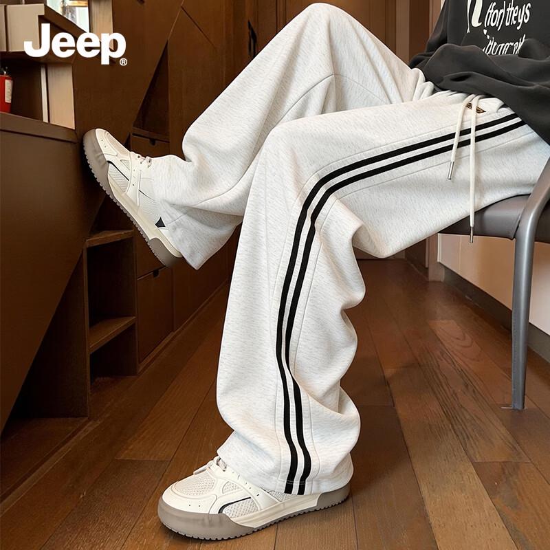 Jeep Men s Heavyweight Cotton Straight-Leg Sweatpants 2XL
