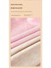 Men's and Women's Silk Cashmere Warm Round Neck Underwear Set