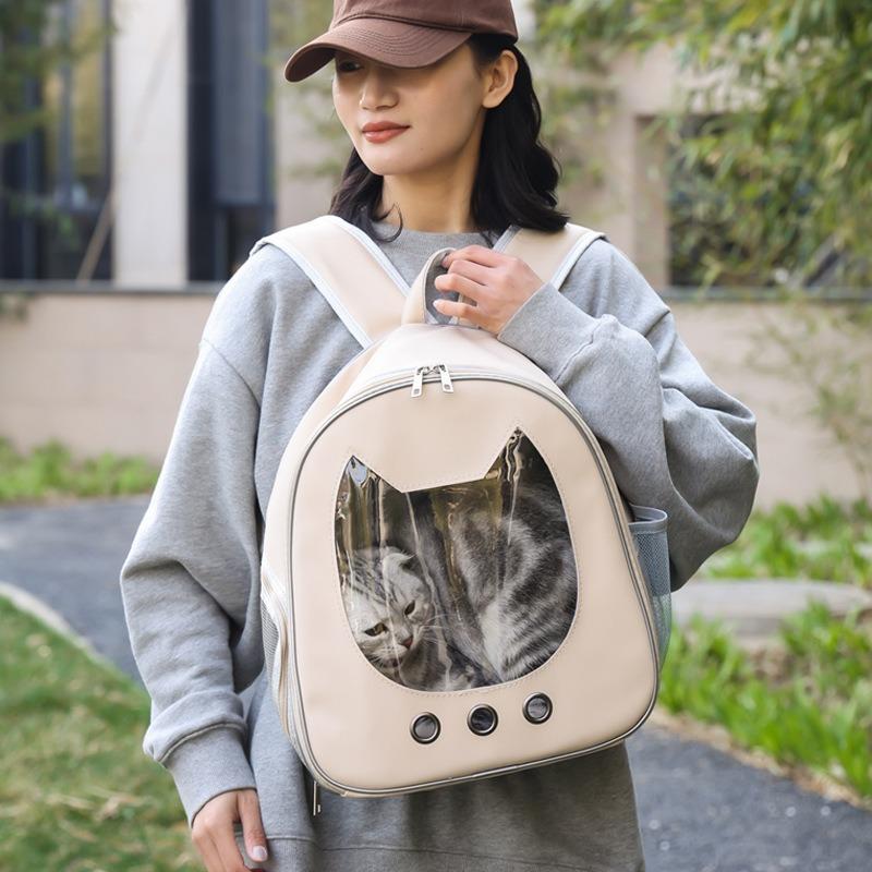 Leichter Rucksack Katze Hund Haustier Tasche Tragbarer Reise Rucksack Haustiertransport Rucksack