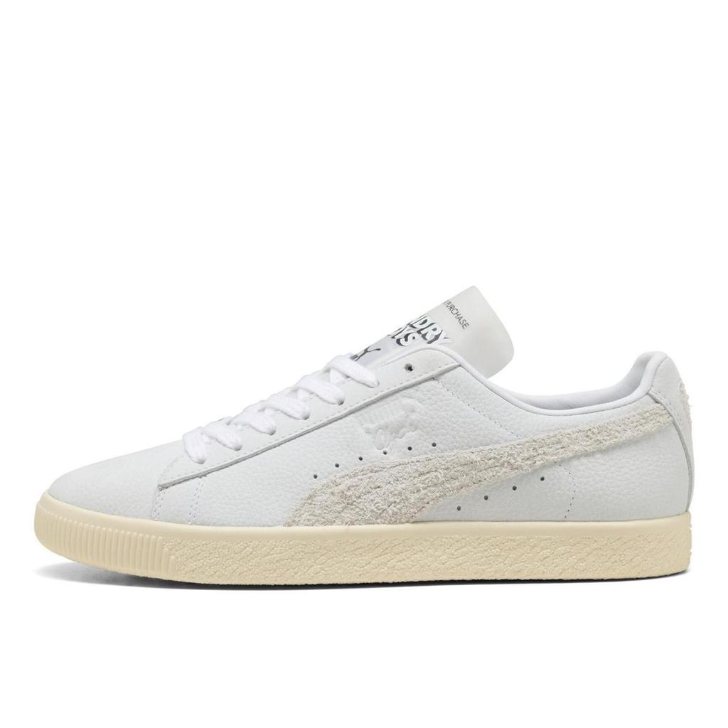 401043-01 Puma Clyde Laundry Boys 2 Puma White Frosted Ivory (Men's)