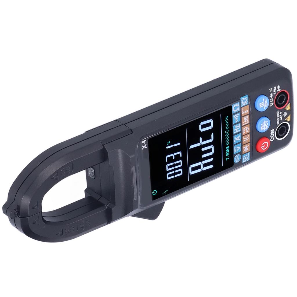 X4 AC Clamp Meter Color Screen Full Function Intelligent High Accuracy Voltage Meter for Factory