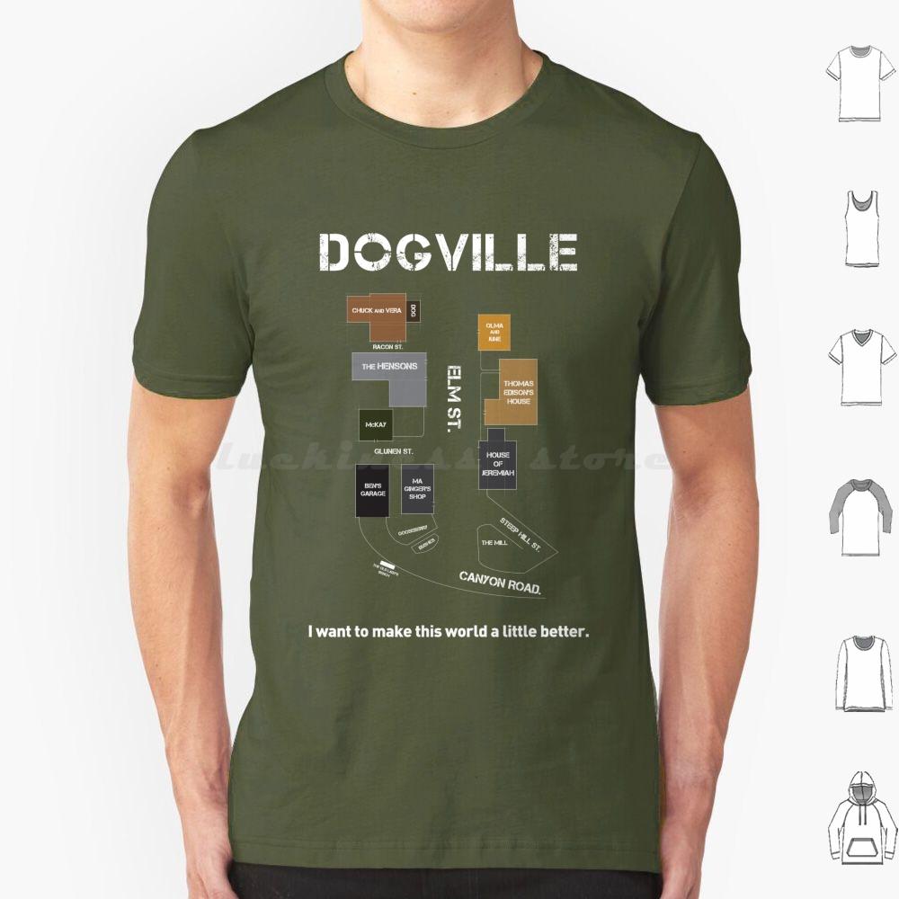 Dogville By Lars Von Trier 2003 Alternative Classic Cult Movie Art T Shirt 6xl Cotton Cool Tee Cinemadnesshirt Movies Films S