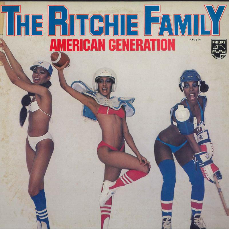 Виниловая пластинка RITCHIE FAMILY American Generation RJ7514 PHILIPS 1978 Япония SoulFunk Б/у