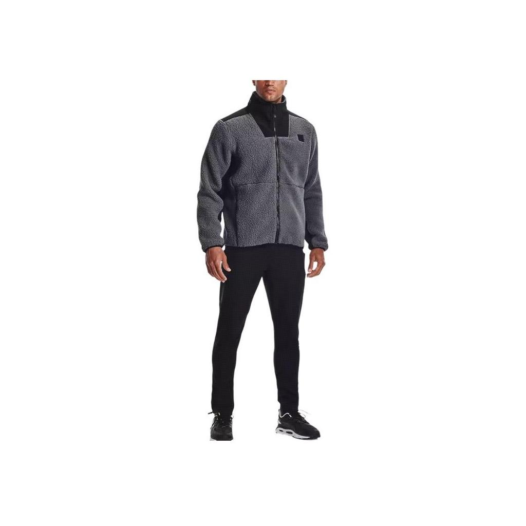 Under Armour Legacy Sherpa Training Color Block Jacke Herren Jacken Grau 1357474-012
