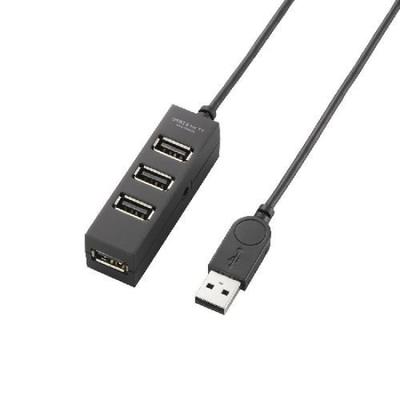 ELECOM of USB Hub for TVs (Set 2) 4-Port 2.0 U2H-TV003SBK