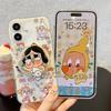 Cute Cartoon  Magnetic Case For iPhone 17 16 Pro 15 14 Pro Max Cover with Stand Holder Magsafe Cases for iPhone 17Pro