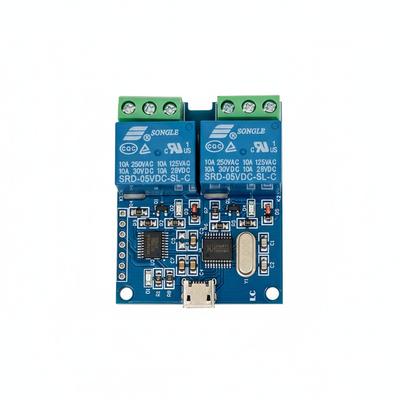 LCUS-2 Dual-Channel 2-Channel USB Relay Module USB Computer Serial Smart Control Switch