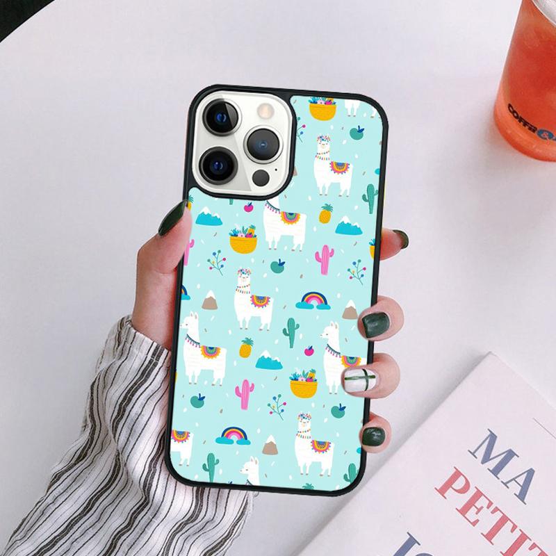 

Llama Alpaca pattern Phone Case Shell For iPhone 17 Air Plus Max Cover For iPhone 17 Air 14 13 12 16Pro Max 15 11 iPhone 14plus