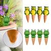 4 Pieces Frog Shaped Plant Watering Spike Automatic Holiday Watering Cute Plant