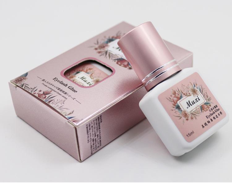 Low Odor, Quick-Dry Eyelash Extension Glue - Long-Lasting 60 Days for Beauty Salons