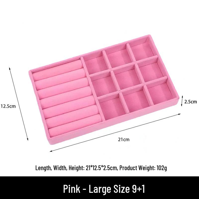 Schmuckaufbewahrungsbox & Schreibtisch-Organizer für Make-up, Ohrringe, Armbänder, Ringe