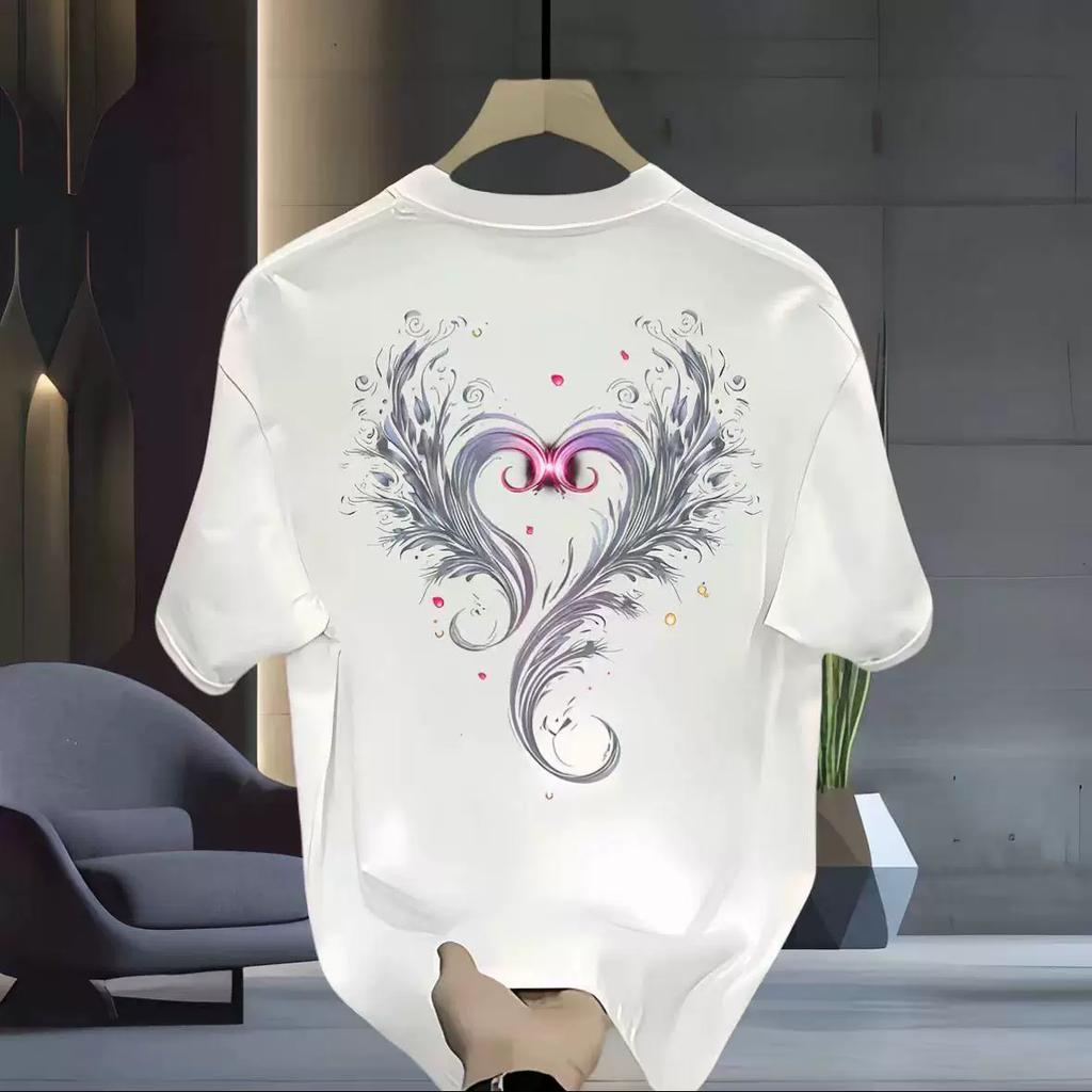 Men Simple Cotton T Shirt Short Sleeve Crew Neck Casual Solid Color Top Soft Breathable Fabric Basic Tee for Everyday Wear
