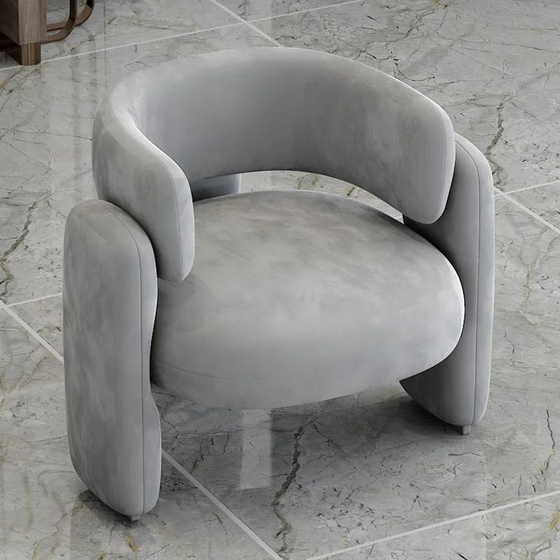Nordic Living Room Chairs Lounges Floor White Lazy Luxury Living Room Armchair Modern Salon  Home Furniture