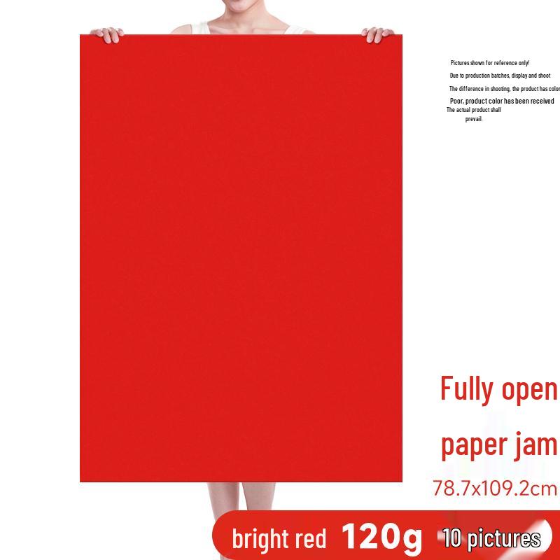 Leuchtend rotes A4/A5 70g Druckpapier für Büro und Basteln