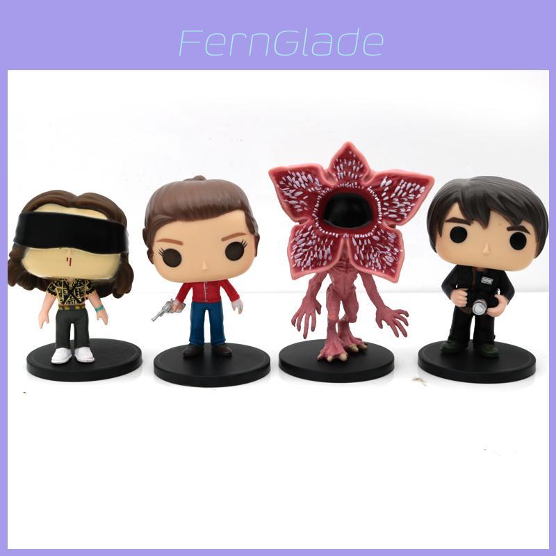 Stranger Things 8 Stück Handgefertigtes Puppen-Set Halloween Dekoration Ornamente