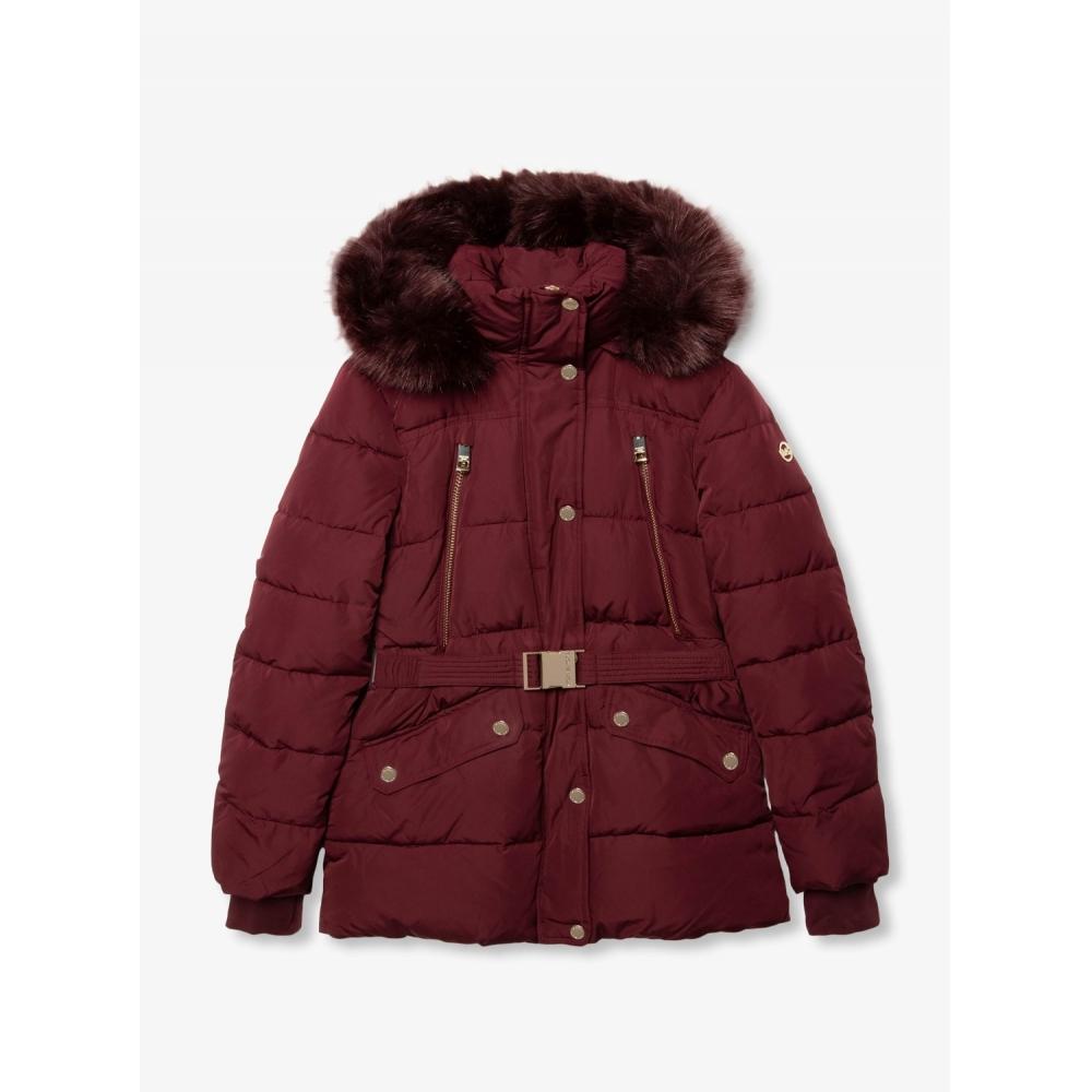 

КУРТКА MICHAEL KORS FORGE НА МОЛНИИ С ПОЯСОМ 77C5471M422517 ТЕМНО-БРЕНДИ