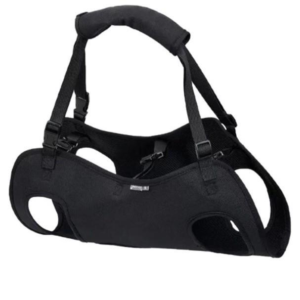 Adjustable Strap Dog Lift Harness Portable Thicken Handle Dog Sling Carrier Soft Lining Legs Support Pet Lifting Vest Elderly