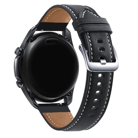 22mm Genuine Leather Strap for Samsung Replace Watchband for Huawei Watch GT2