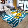 Bananas in Pyjamas Pattern Rug, Indoor/Outdoor Mat, for Picnic, Gameroom, Bedroom, Office, Living Room, Home Decor Carpet, Birthday Gift