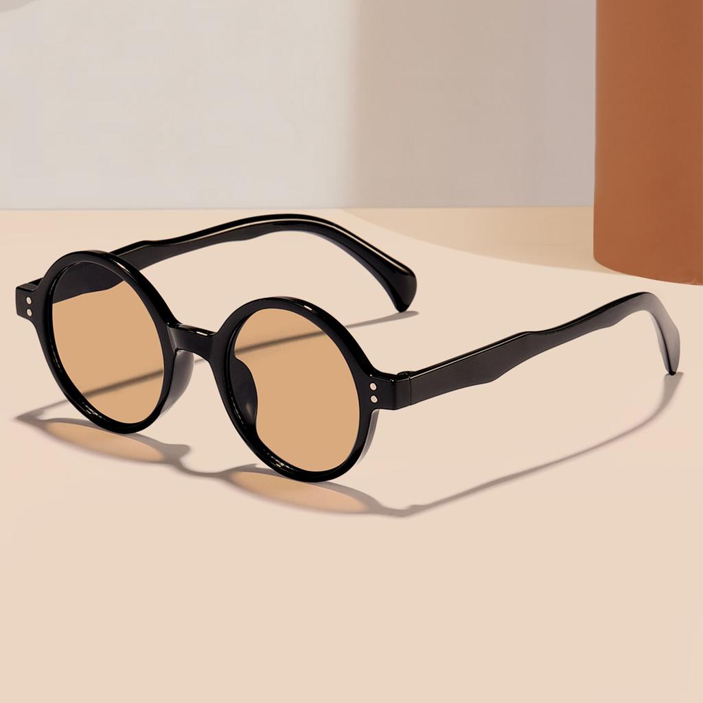 Vintage Round Sunglasses for Women Men Circular Sun Glasses Female Oval Eyewear Sunglasses for Male Female Eyeglasses