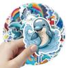 10/30/50pcs Cute Dolphin Marine Animal Stickers Kawaii Cartoon Graffiti Sticker DIY Stationery Phone Notebook Decals