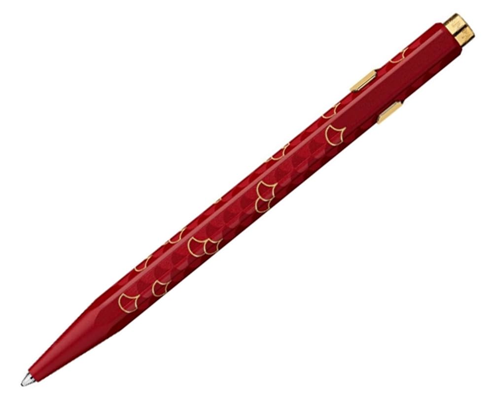 Kuličkové pero Caran 849 Dragon Burgundy Special Edition d'Ache NF0849-024