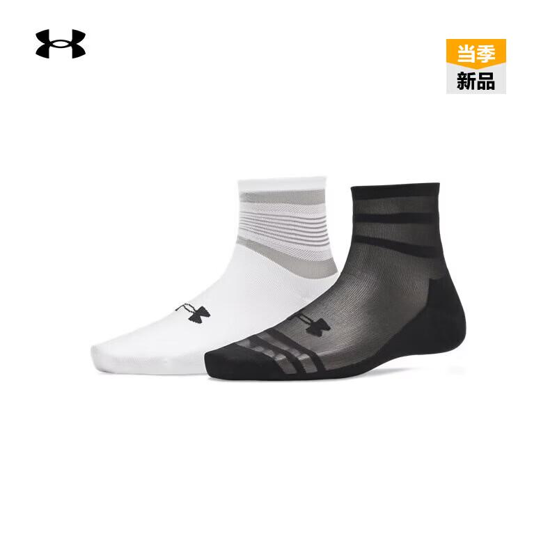 Under Armour Women s Sportswear Sheer Mid-Calf Socks (2-Pair) EU 38