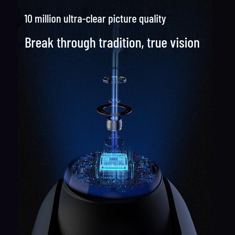 Dahua P10A-E2IL 10MP Dual-Lens 360° PTZ Wi-Fi Security Camera CN Plug (adapter Included)