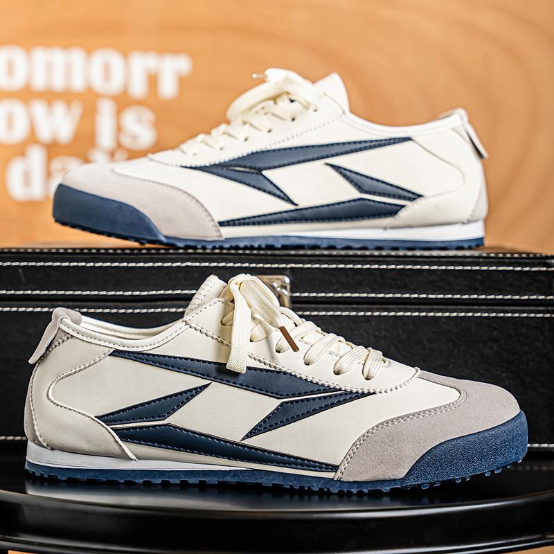 Fashion Men Casual Sneakers Streetwear Skateboard Shoes Men Training Flat Sneakers Trendy Sport Shoes Men Running Walking Shoes