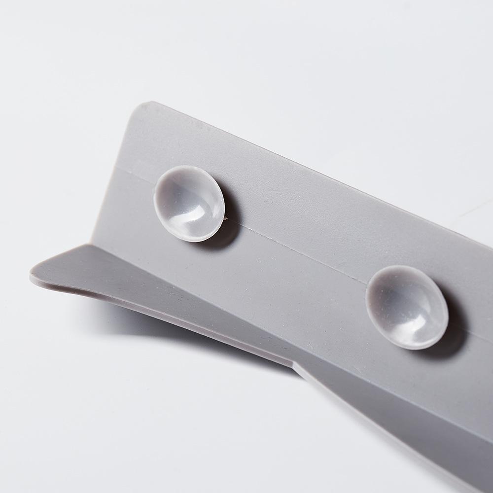 Korean Silicone Sink Splash Guard - Anti-Splash Strip with Suction Cup for Kitchen Countertops