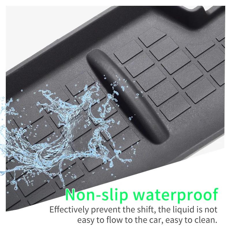 Adatto per Honda NBOX Tappetino portaoggetti in silicone per copilota JF3/JF4 Tappetino per cruscotto consolle centrale N-box Tappetino antiscivolo