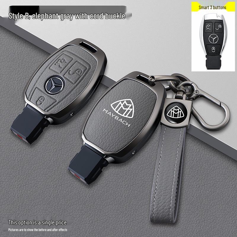 Maybach Model B Key Case - Elephant Grey