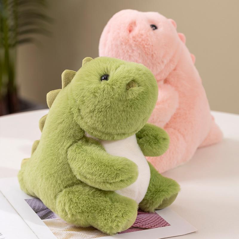 Green Cute Dragon Doll Children's Plush Toy Sofa Living Room Ornaments Dragon Year Mascot Grab Machine Doll Festival