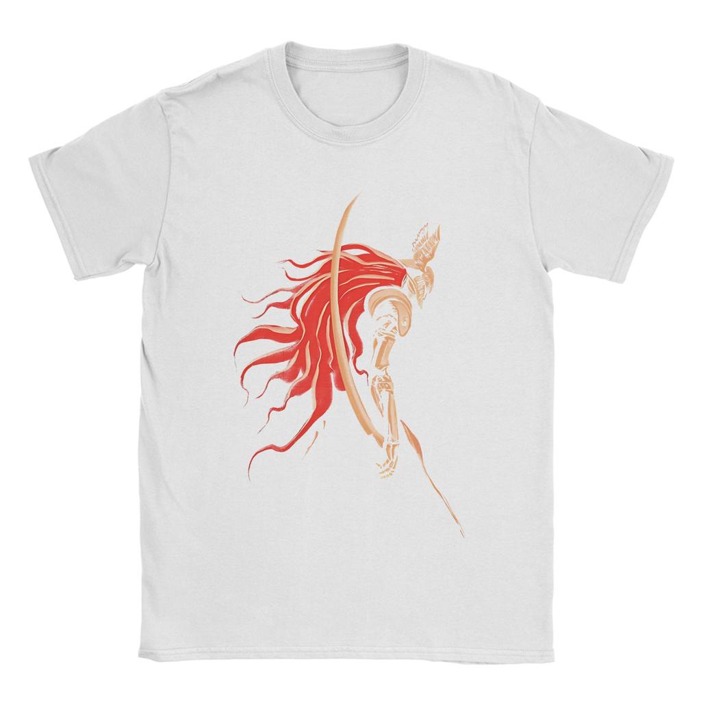 Malenia Blade Of Miquella T-Shirts for Men  Humorous 100% Cotton Tee Shirt Round Neck Short Sleeve T Shirt Unique Tops