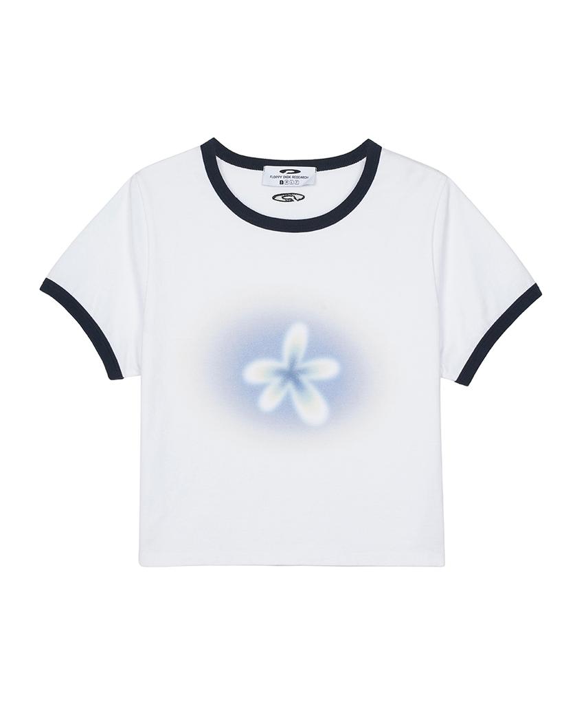 FDR Gradation Bloom Ringer Tee Sky Blue