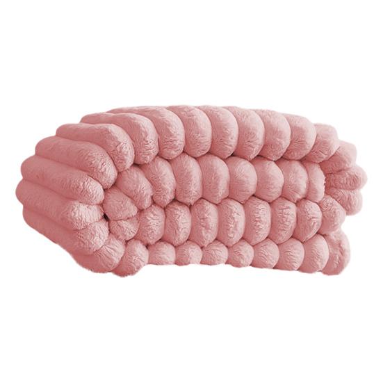 Yousheng Kids Throw Blanket Super Soft Imitation Rabbit-Fur Flannel Blanket Living Room Warm Blanket Home Decor