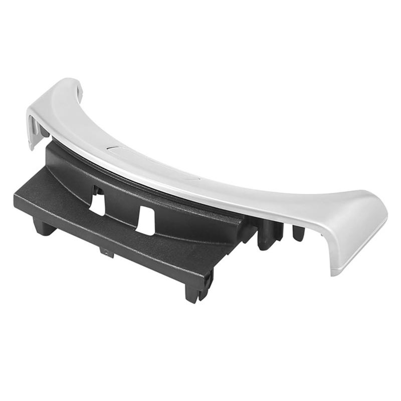 Console Armrest Cover Switch Button Console Armrest Switch Button Trim Cover For Mercedes Benz W205 W253 2015- Silver  Black