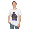 Skeleton DJ Music Gothic Funny Halloween Turntable Unisex Softstyle T-Shirt