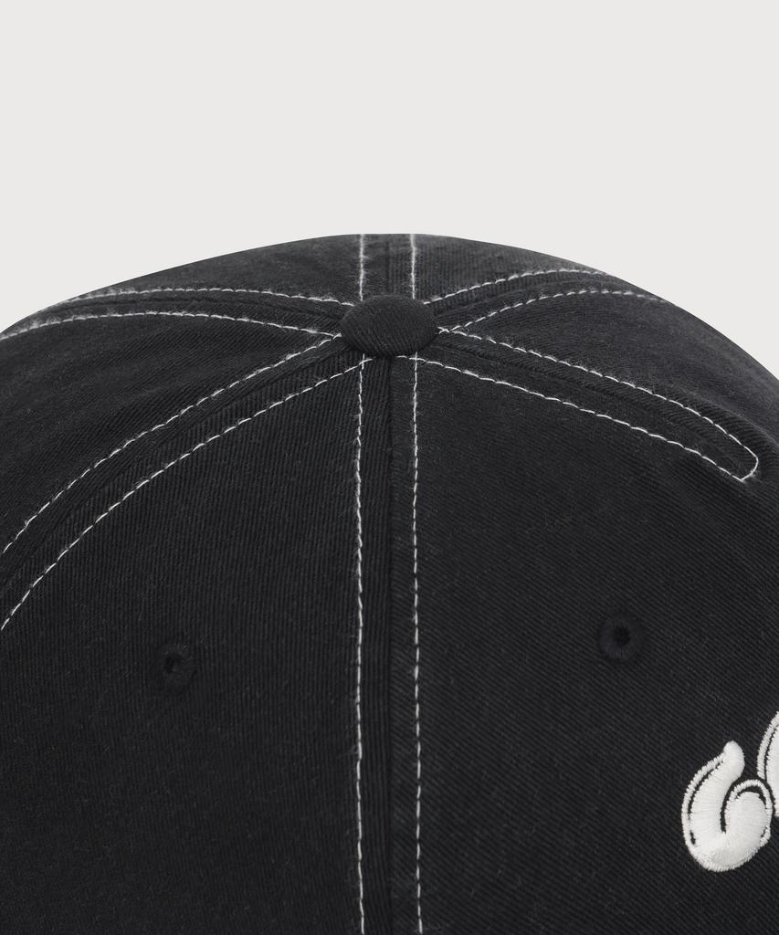 COVERNAT Graphic Logo Trucker Ball Cap Black