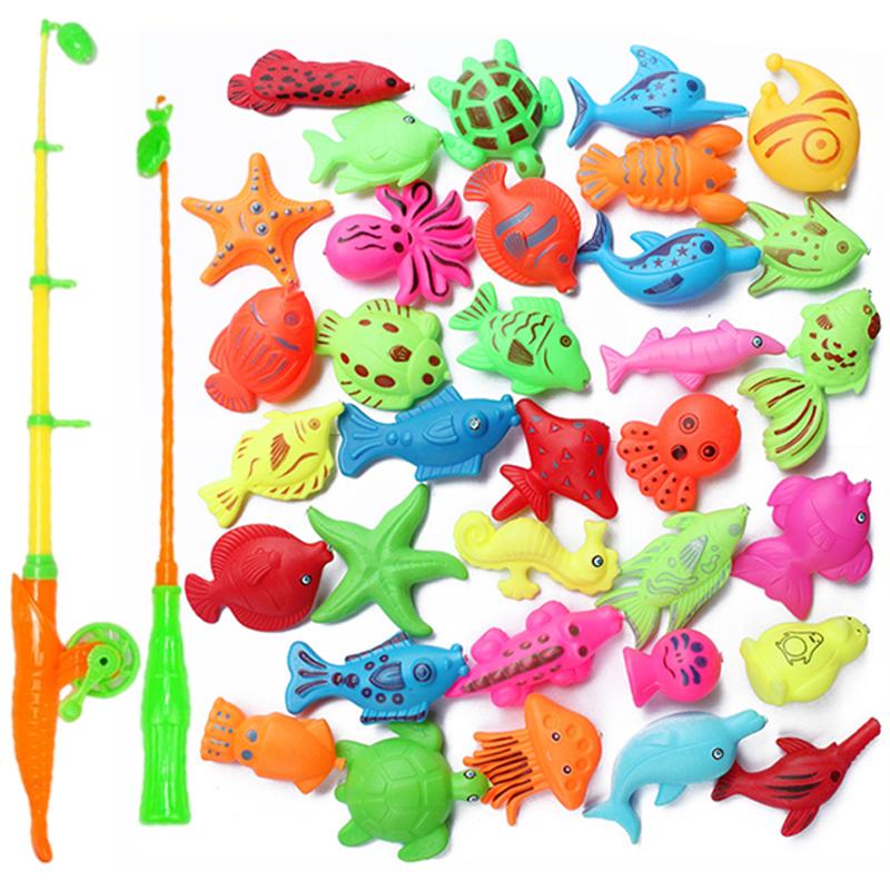 Magnetická rybářská sada Příslušenství k bazénu Roztomilý kreslený Film Party Sraz Volný čas a Zábava Rekvizity Letní Venkovní Sporty TMZ