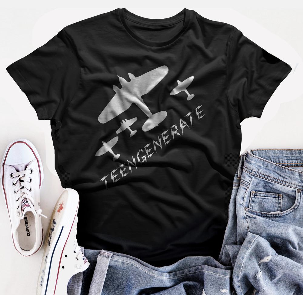 Teengenerate band tee shirt T shirt short sleeve screen print garage punk Unisex T-Shirt XXL