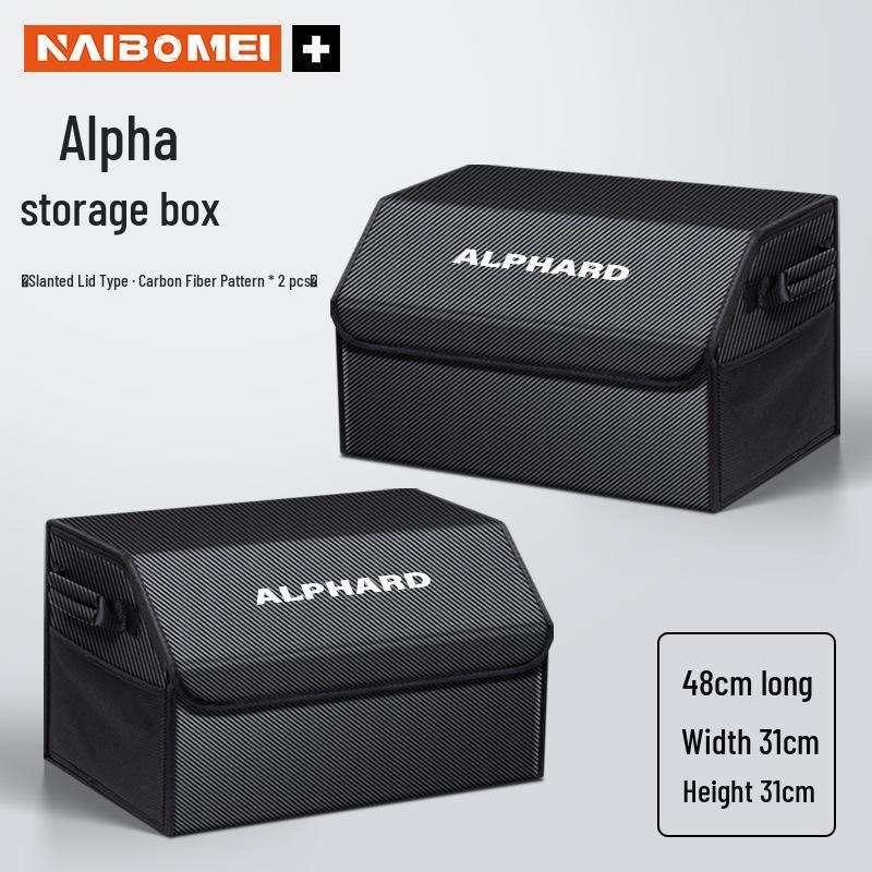 Toyota Alphard Trunk Organizer and Storage Box