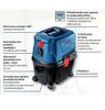 Bosch GAS 15 PS Industrial Vacuum Cleaner 1100W Black/Blue