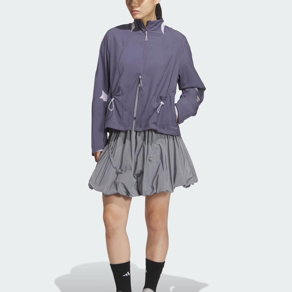 Adidas Fos Future Style Woven Top Quick-Dry Loose Casual Zip Long Sleeve Jacket Women Jacket KC2709