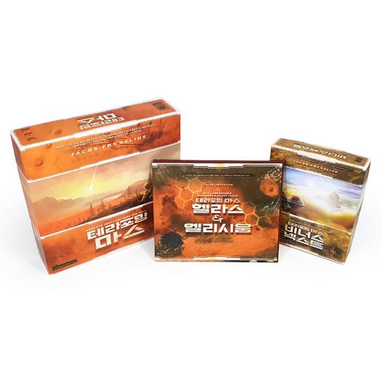 Terraforming Mars Expansion Hellas and Elysium, Popular Korean Game